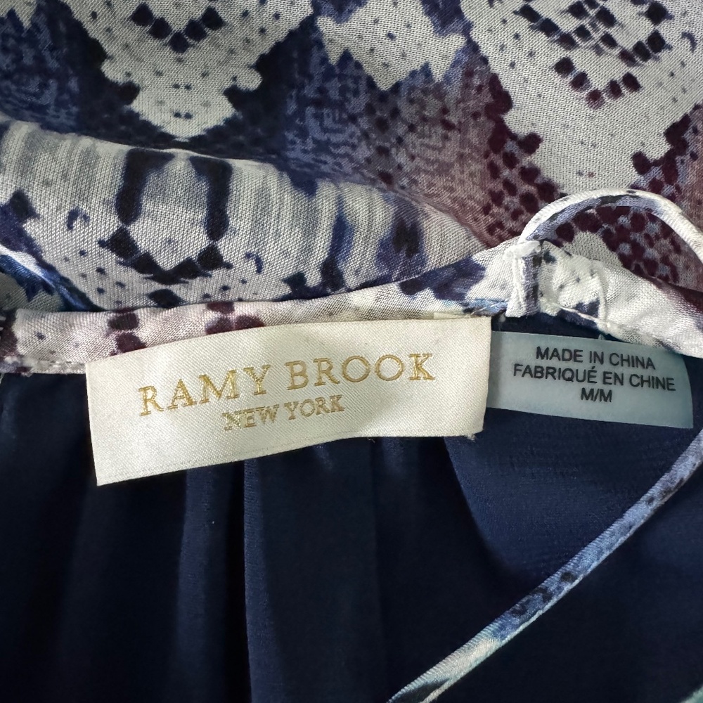 Ramy Brook Womens Printed Python Arrow Sleeveless… - image 5